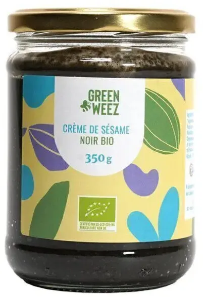 Crème de sésame noir bio