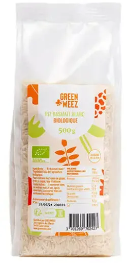 Riz basmati blanc bio