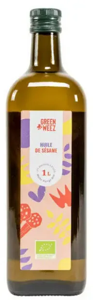 Huile de sésame vierge Bio