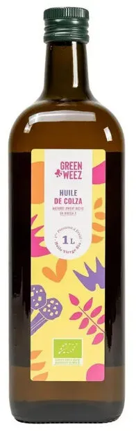 Huile de colza vierge bio