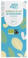 Chocolat lait bio 41%