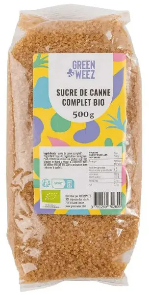 Sucre de canne complet bio