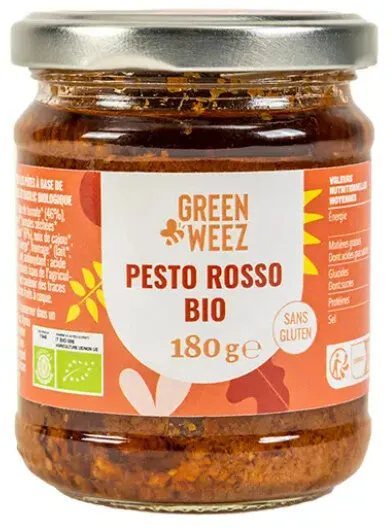 Pesto rouge biologique