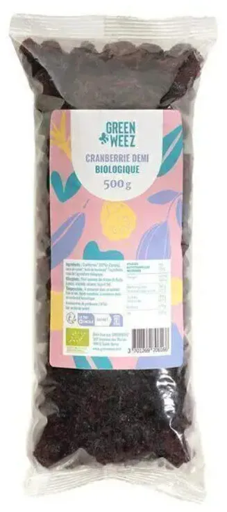 Cranberries demies bio