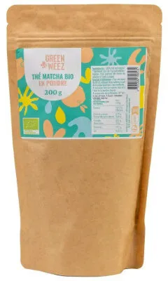 Thé matcha en poudre