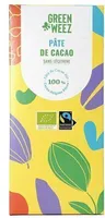 Pâte de cacao 100% Origine Pérou bio
