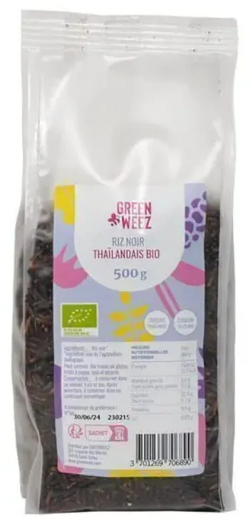 Riz noir thaïlandais