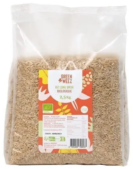 Riz long brun