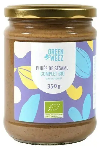 Purée de sésame complet bio
