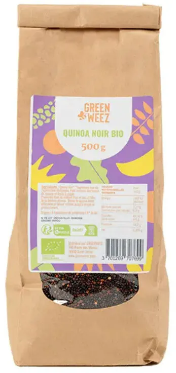 Quinoa noir bio