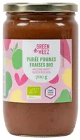 Purée pommes - fraises bio