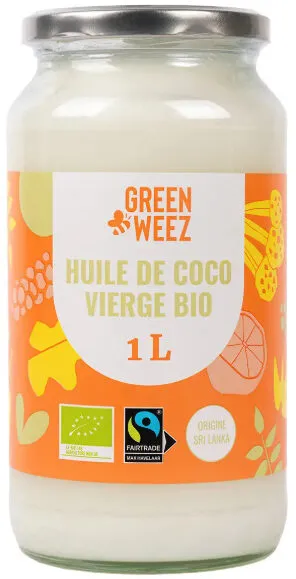 Huile de coco 1L Vierge bio
