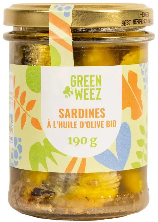 Sardines à l’huile d’olive
