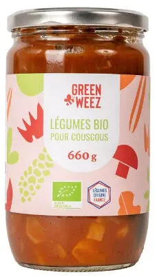 Légumes bio pour couscous