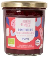 Confiture de fruits rouges Bio