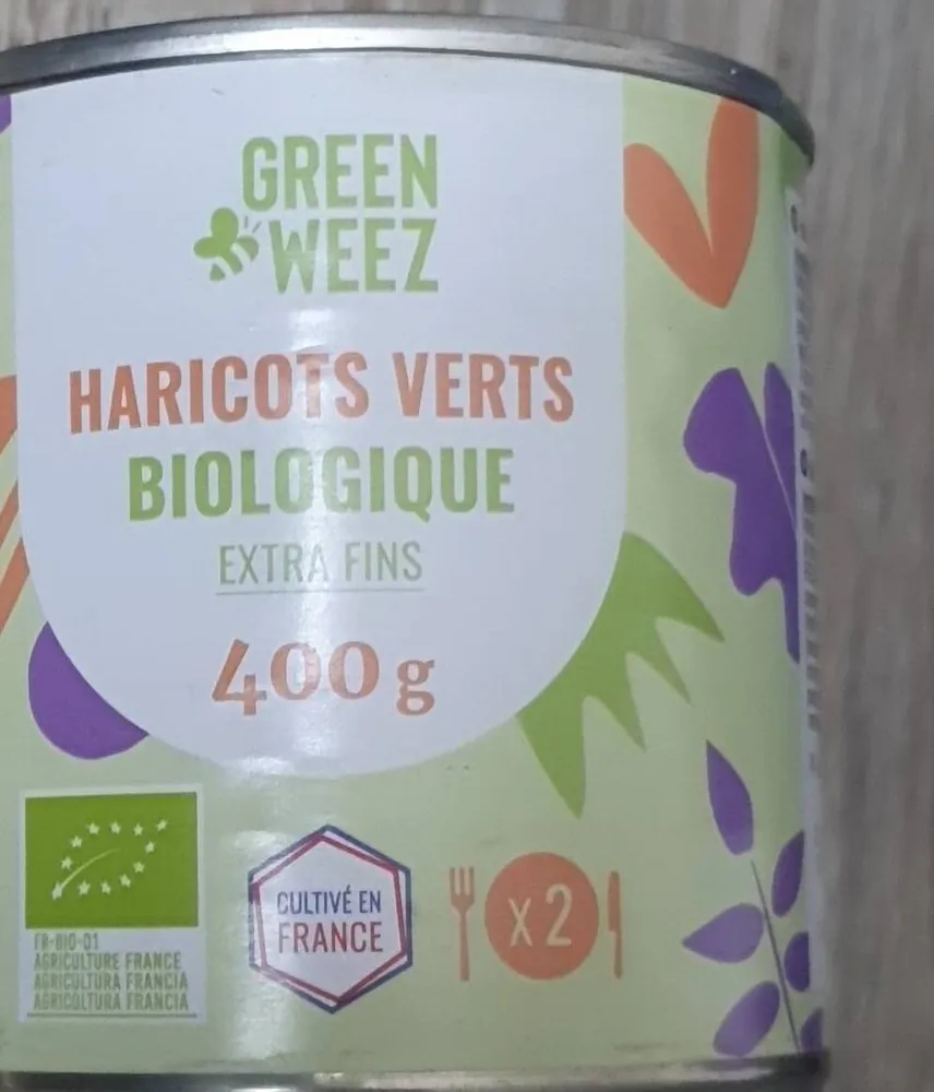 Haricots vert bio