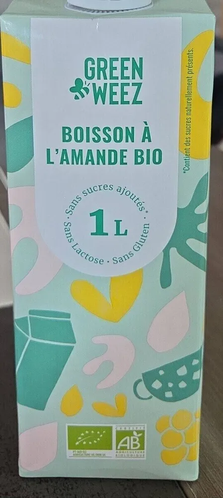 Boissons a l amande bio