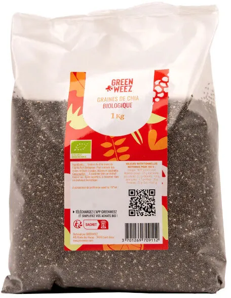 Graines de Chia biologique