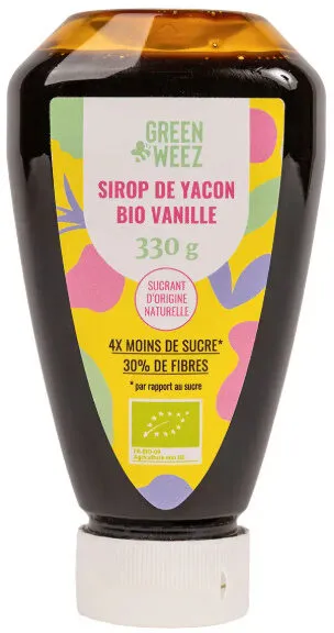 Sirop de yacon bio vanille