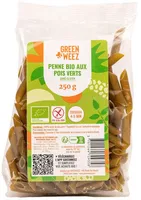 Penne bio aux pois verts