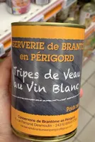Tripes de Veau au vin blanc