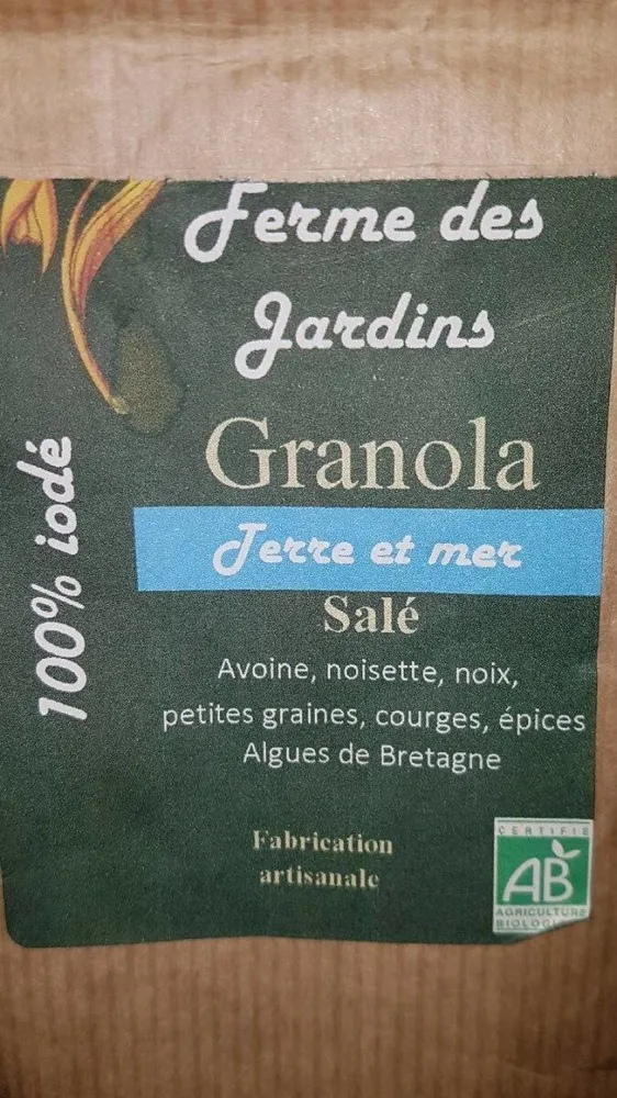 Granola terre et mer