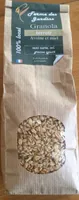 Granola avoine et miel