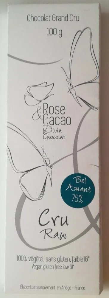Chocolat Cru Bel Amant 75%