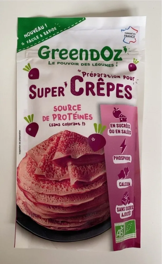 Préparation pour crêpes