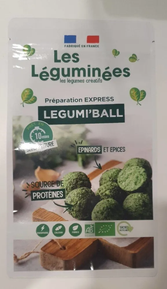 Préparation Legumi'Ball Epinard