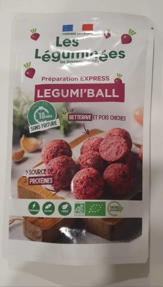 Préparation Legumi'Balls betterave
