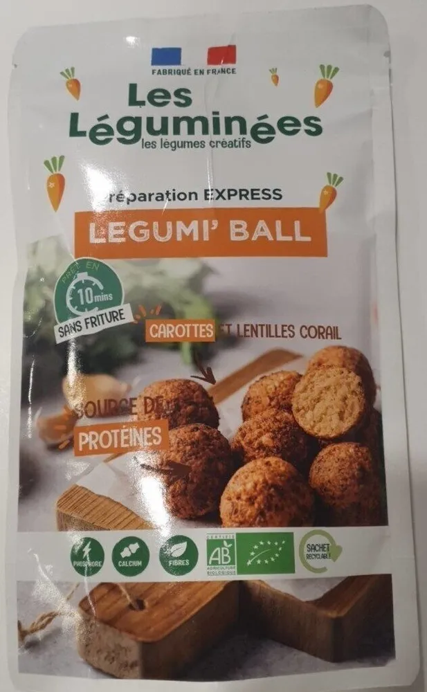Préparation Légumi'Ball Carottes