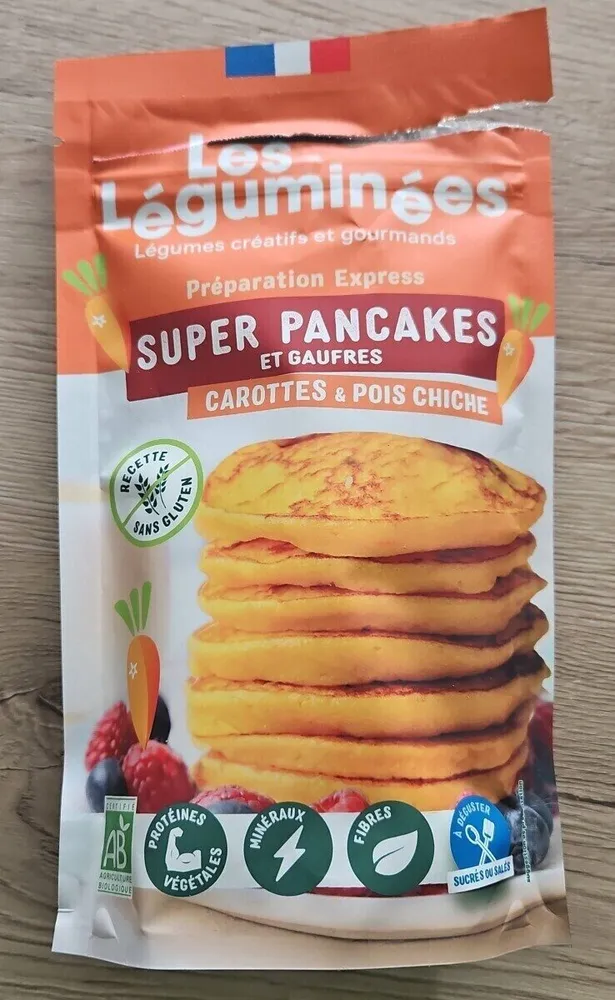 Préparation Pancakes Carotte