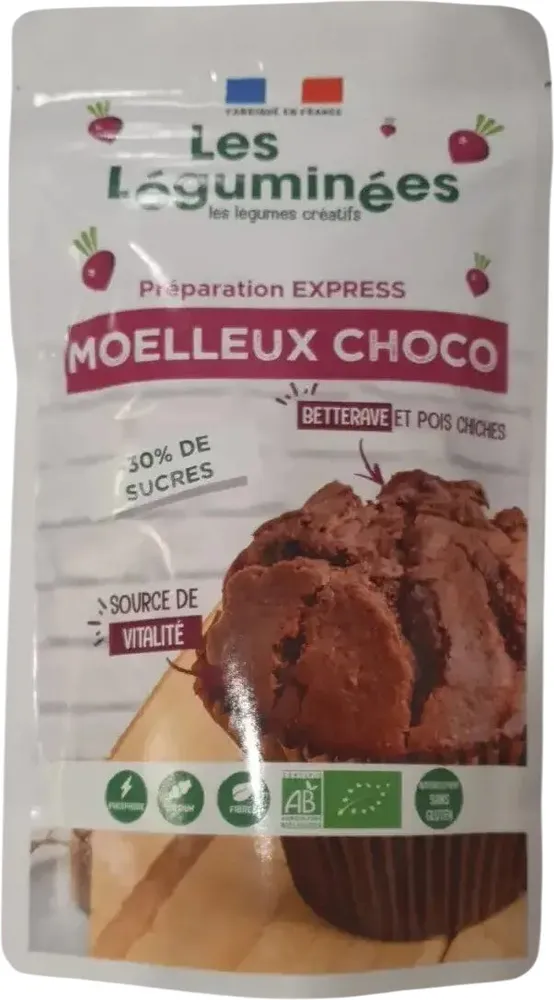 Préparation Moelleux Chocolat Betterave