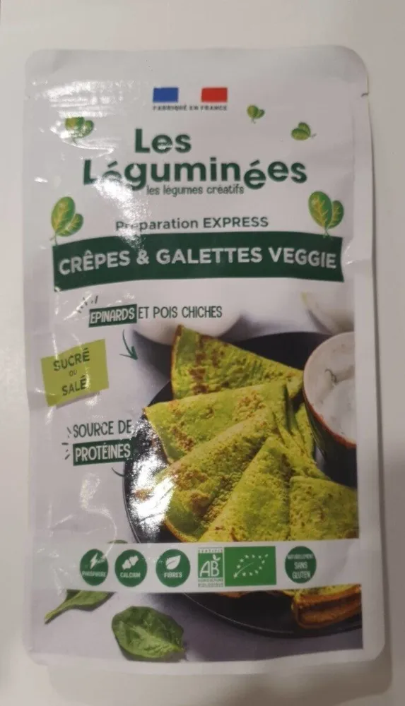 Crêpes sans gluten