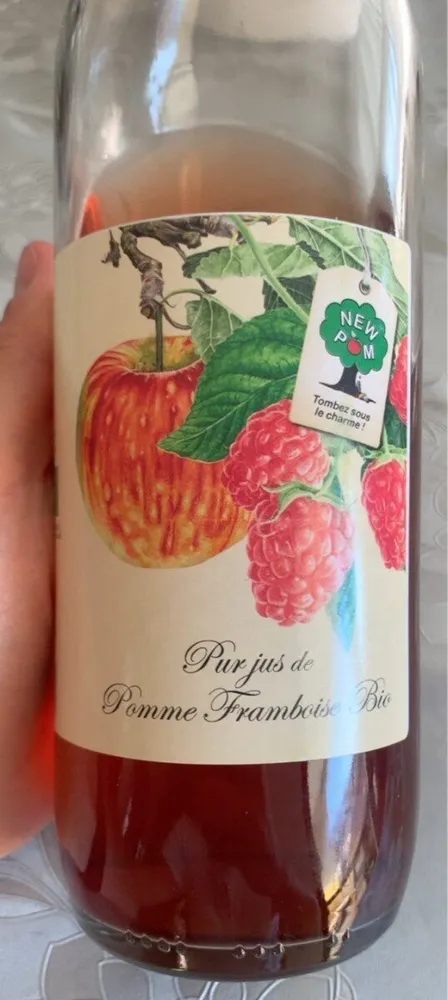 Pur jus de Pomme Framboise Bio