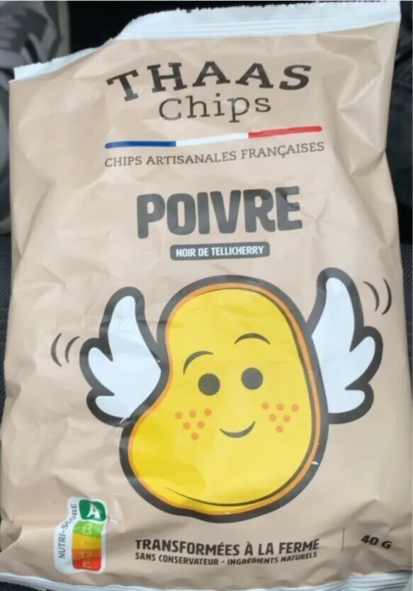 Thaas chips poivre