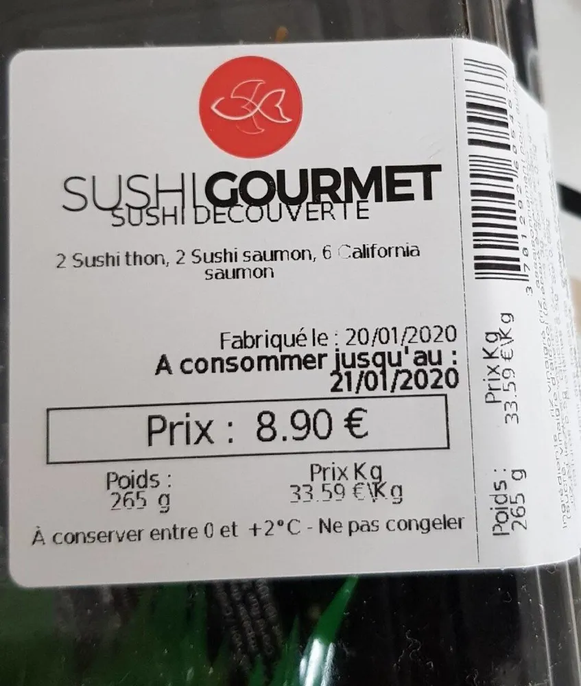 Sushi Gourmet Découverte