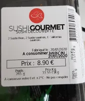 Sushi Gourmet Découverte