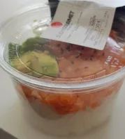Riz tartare saumon avocat