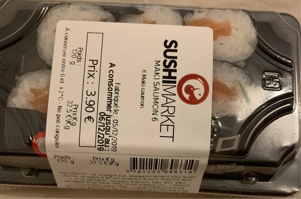 Maki saumon