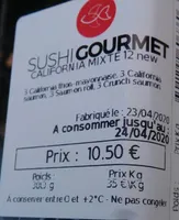 Assortiment makis