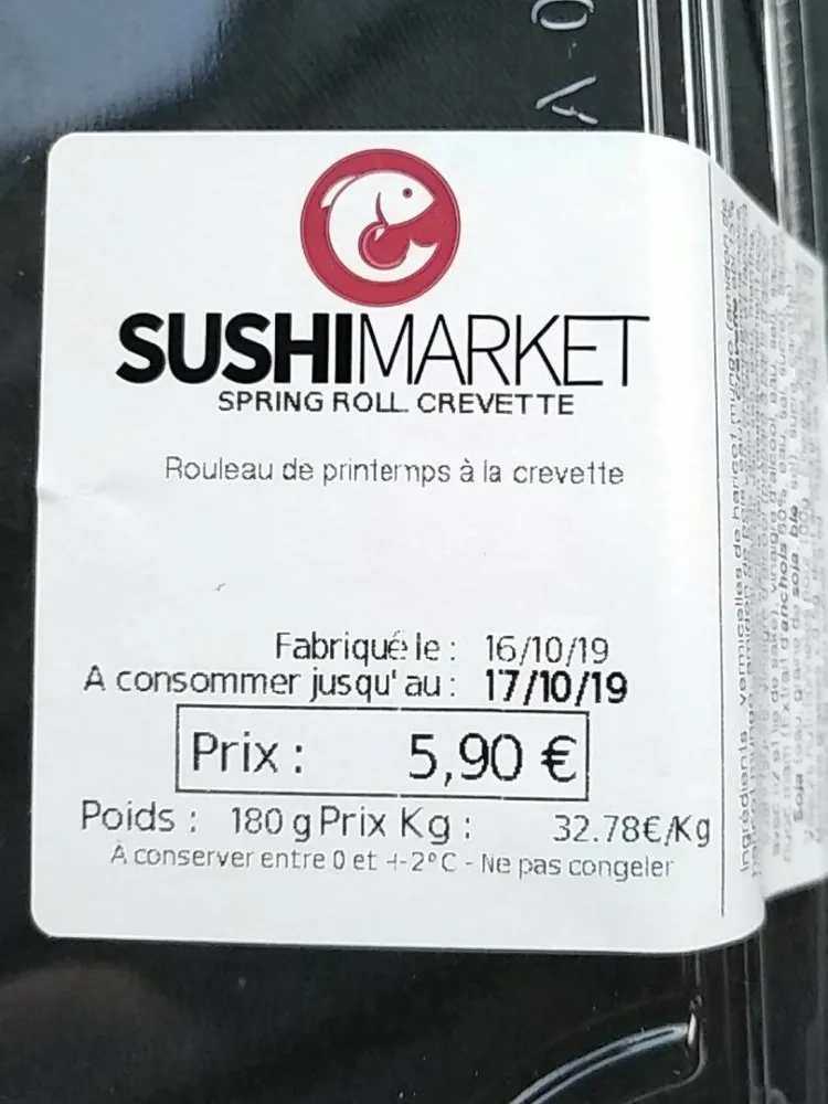 Rouleaux de printemps à la crevette