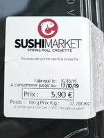 Rouleaux de printemps à la crevette