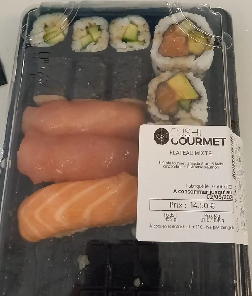 Sushi Gourmet Plateau mixte
