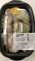 Box brochettes boulettes poulet et gyoza