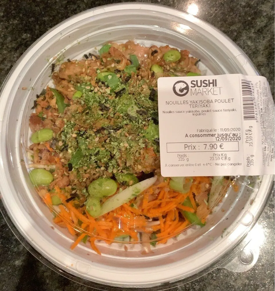 Nouilles Yakisoba Poulet Teriyaki