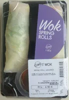 Spring rolls légumes