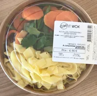 Nouilles Teppanyaki végétarien