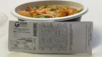 Nouilles teppanyaki crevettes